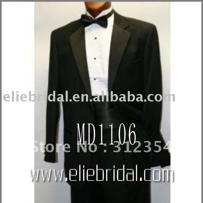 Specials custom made wedding tuxedo for men 4 parts suits shirtbow tie