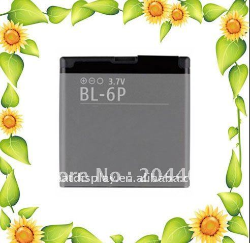 50Pcs lot 1000mah BL 6P BL6P rechargeable mobile phone battery for 6500C 7900P mobile phone