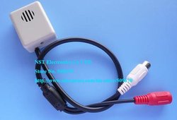 Free shipping/5pcs/ security micphone audio surveillance device adjustable senstivity sound monitor voice pick up(China (Mainland))