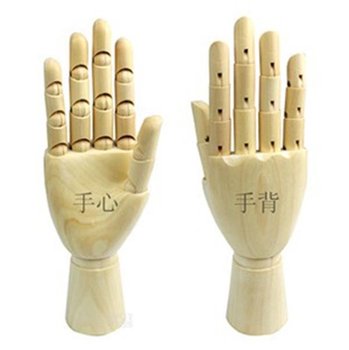  Crafts Wood Hand model 12pcs/lot (10 inch)-in Crafts from Home