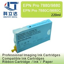 220ML Compatible ink cartridge for Epson pro 7880 9880 7880c 9880c pigment ink Cartridges T6031-T6039 220ml* 8 Color Set