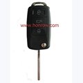 VW 3 Button remote key & blank car key & car key