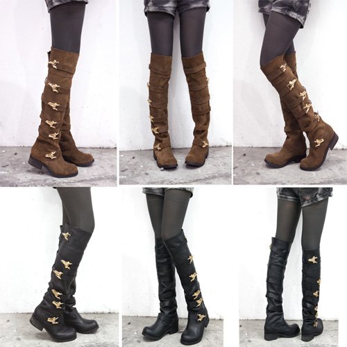 Female Biker Boots