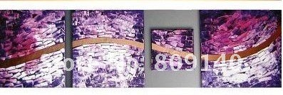 Modern Home Decor Stores on Red New Contemporary Abstract Decoration High Quality Handmade Home