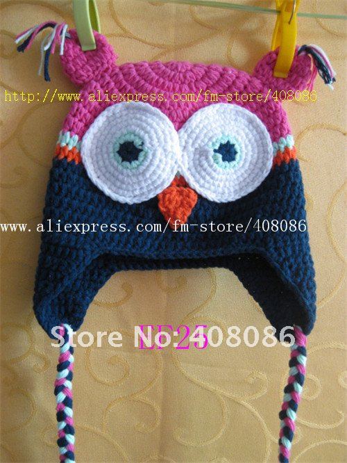 Wholesale Crochet Owl Hats For Babies