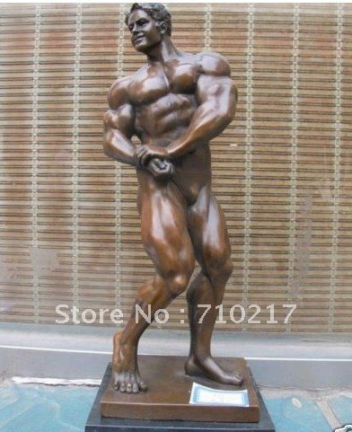 Bodybuilding Statue