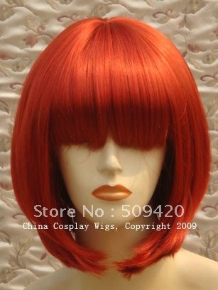 Long Red Bob