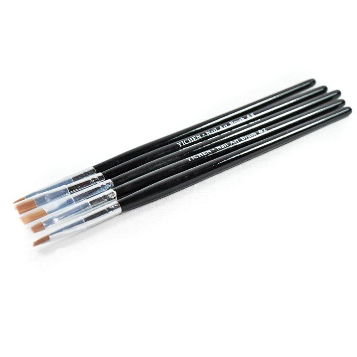 Freeshipping nail brush white crystal rod brush painting pen pen light