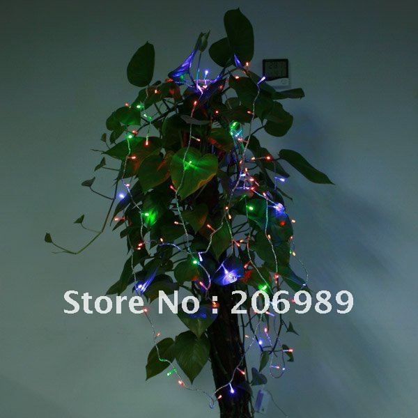 5 pieces lot Multicolour 100 LED String Decoration Light 10M for Christmas