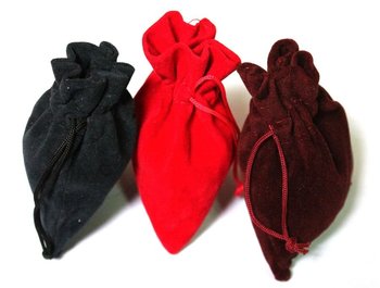 Drawstring pouch Fabric bags 7x9 cm Velvet Gift drawstring bags small ...