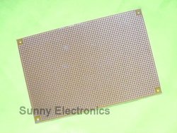 Placa universal do PWB do PROTÓTIPO 2PCS 12X18mm único lado de 3184 pintas