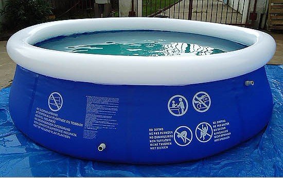 compare pvc swimming pool manufacturers source pvc swimming pool swimming pool manufacturers 550x347 2012 Family Inflatable water swimming font b pool b font HASW 002 Swimming Pool Manufacturers