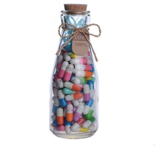4pcs-lot-with-pill-Love-Capsule-Letters-Wishing-Pills-container-love
