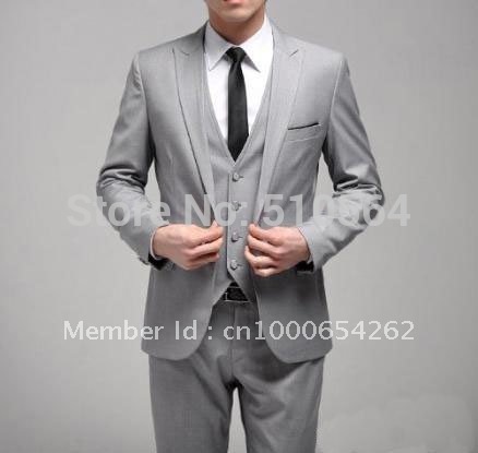 Grey Dress Vest