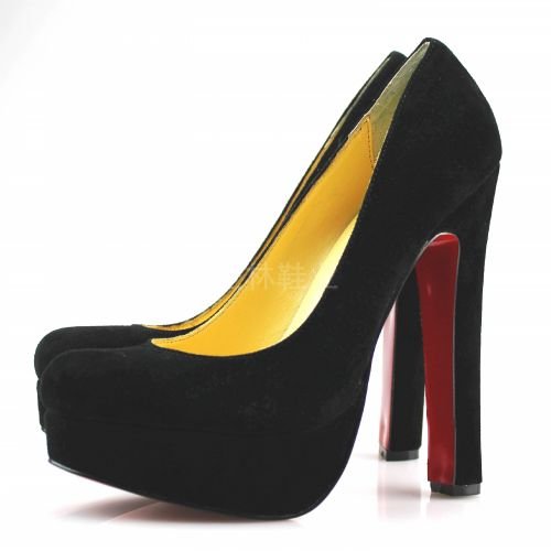 Free shipping black pumps women shoes high heel shoes platform heels wedding