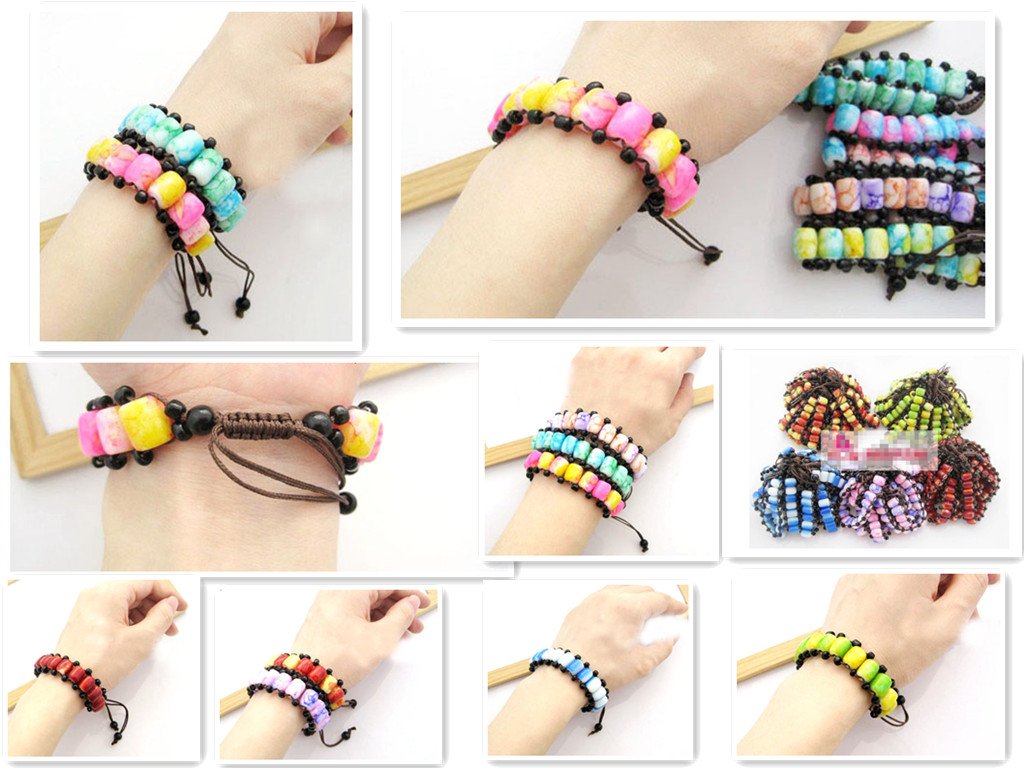 Braided Beaded Bracelet