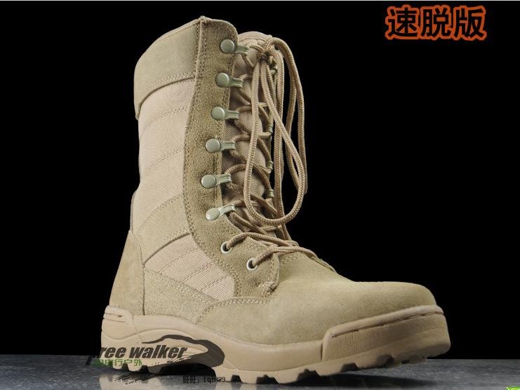 Chaussures de randonnÃ©e chaussures de marche u. S. Botte militaire ...
