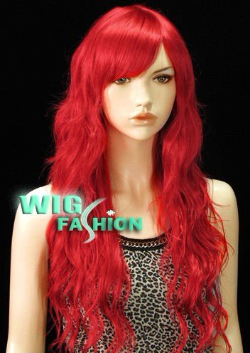 Red Long Wig
