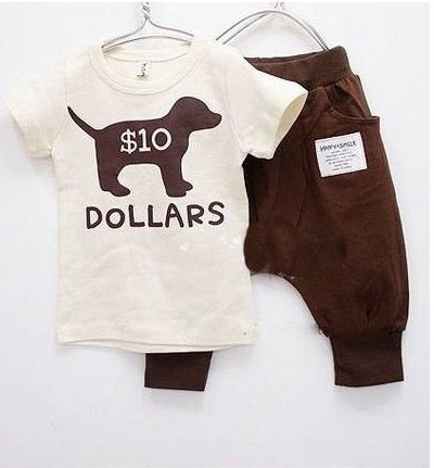 Baby Clothes Free Shipping on Baby Clothes  Kids Wear  Children Clothing Set  T Shirt   Pants  Baby