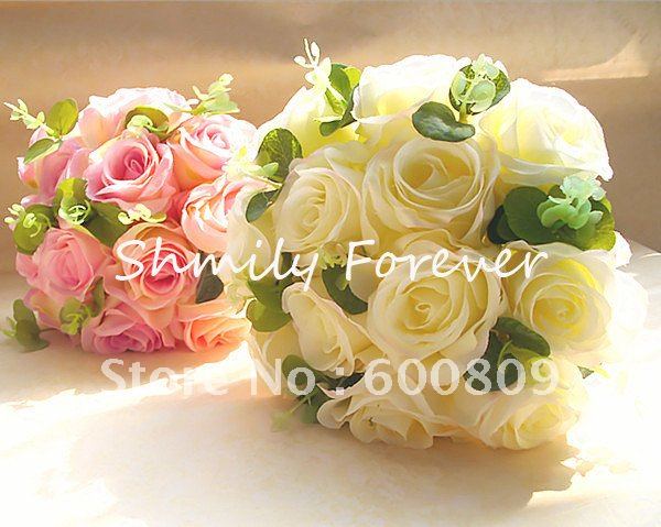Free Shipping3pcs Lot Lovely Artificial Bouquet Flower girl 
