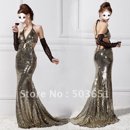 Evening Dress Sale on Evening Dresses Gloves Beautiful V Neck Dress  Full Length Dress