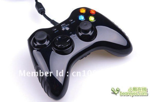 New White Wired USB Game Pad Controller For MICROSOFT Xbox 360&amp;Slim PC Windows 7