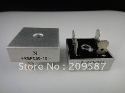 retificador de ponte SETEMBRO da caixa do metal de 2* 50A 1000V KBPC5010