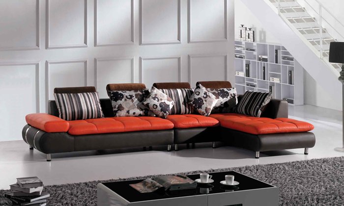 Kleine woonkamer hoekbank: open woonkamer indelen interieur ... Woonkamer zithoek erker