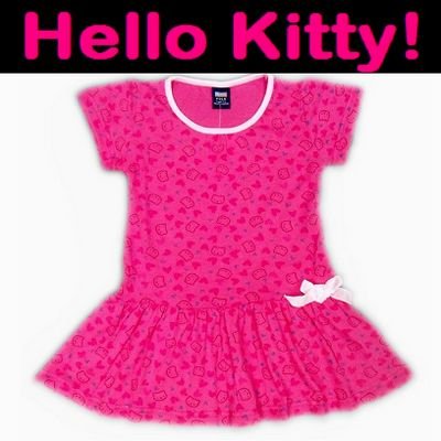 Kitty Baby Outfit on Dress Baby Dress Hello Kitty Kids Clothes 90 130 5pcs Lot Girl Dress