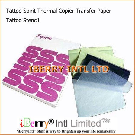 New Arrival Wholesale 15boxes lot 100sheets box Tattoo Sprit Thermal Paper