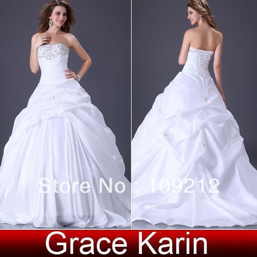EMS Shipping 1pcs lot New Fashion 2012 Princess Wedding Dresses Gown new 