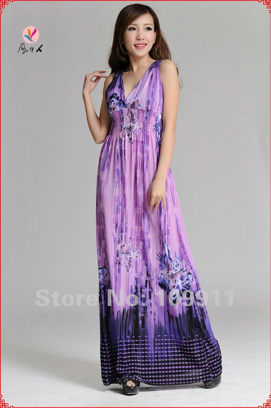 sexy dresses for woman on 2012 New Boutique Women S V Neck Sexy Dress Solid Color Evening Dress
