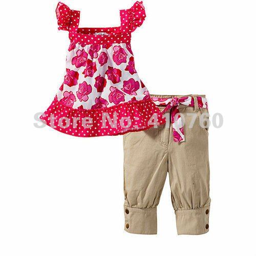 wholesale cotton children's clothes girl Stripes embroidered patch T-shirt ... wholesale cotton children's clothes girl Stripes embroidered patch T-shirt ...