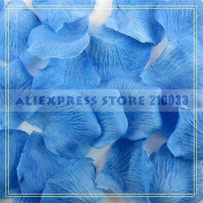 Free Shipping Retail Wholesale Wedding Stuff Supplies Blue Silk Colorful 