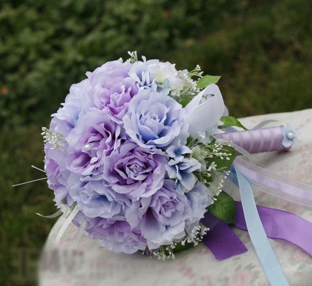 wedding bouquet artificial flowers
