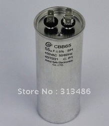 Capacitor CBB65 450VAC 55UF do motor de C.A. da alta qualidade