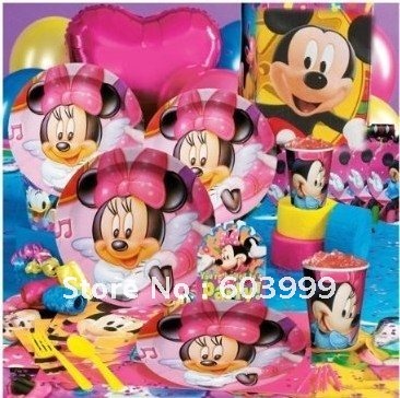 Mickey Mouse Birthday Party Supplies on 1st Birthday Party Supplies  1st Birthday Girl Decorations Party