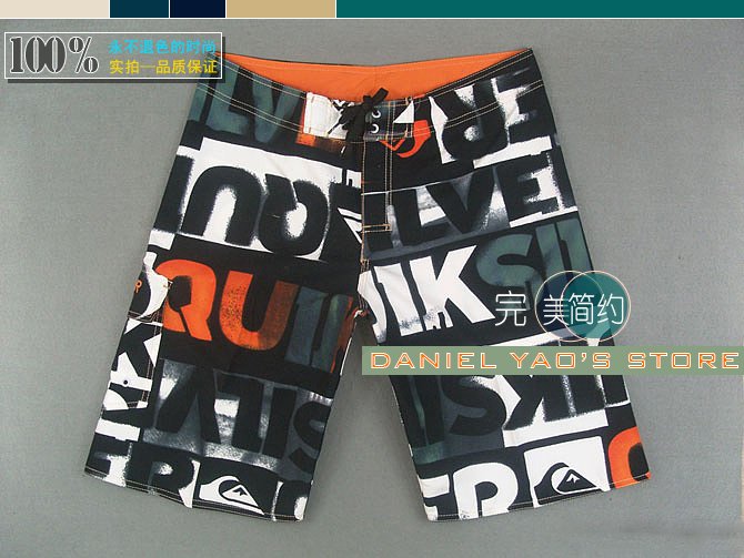 Free shipping/2013 surfing shorts/swimming trunks /beach wear/ men's leisure wear /sexy beach pants/board short/colorful/QS-048(China (Mainland))