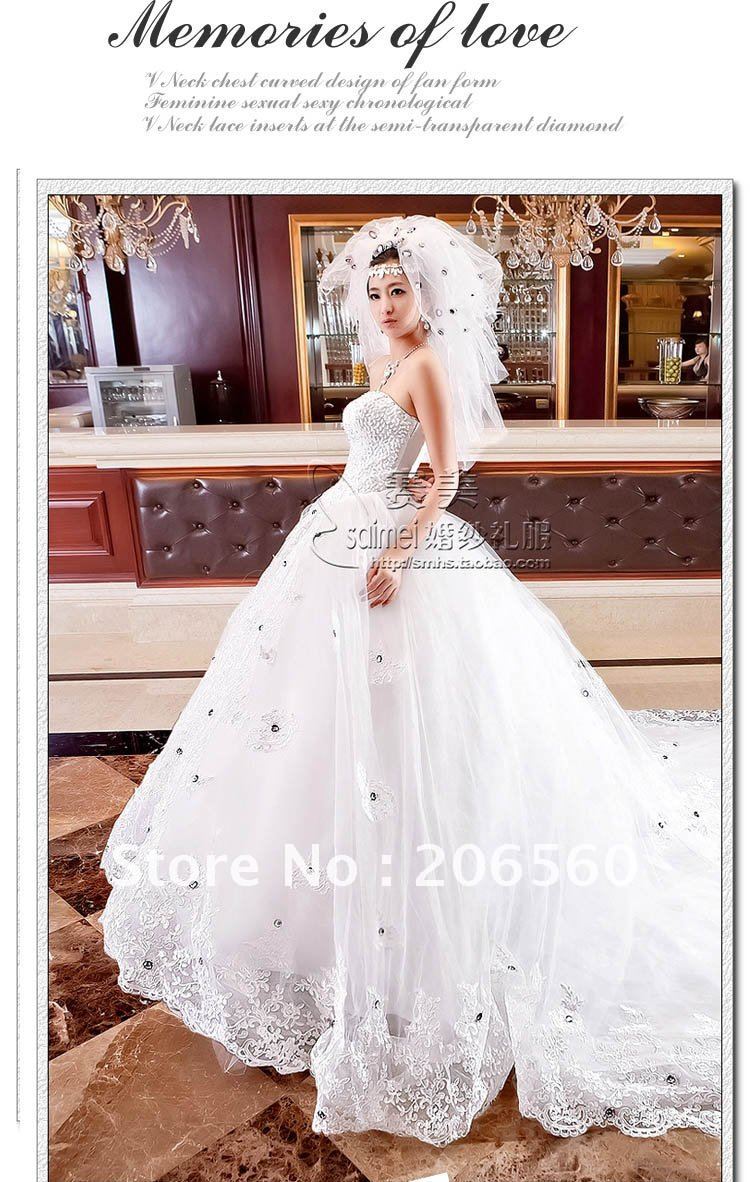 fluffy wedding dress  