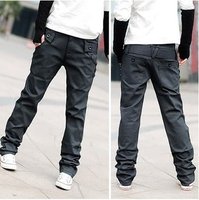 New Mens Stylish Slim Fit Checked Trousers Pants PA14