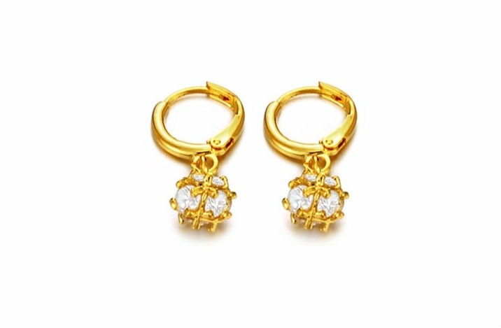 Ladies Fashion Earrings Rhinestone Ladies Earrings