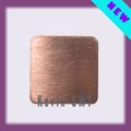 Original NEW Heatsink Copper Pad Shim  For HP DV2000 V3000 DV6000 DV9000 15MM*15MM*0.8MM 10pcs