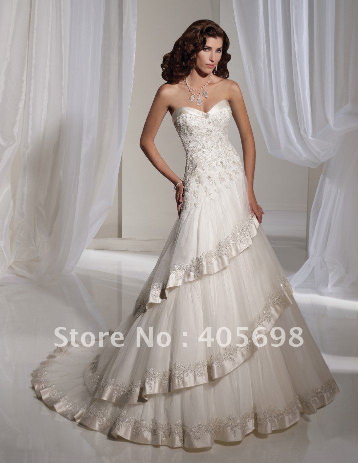 Newest wedding dresses 2012