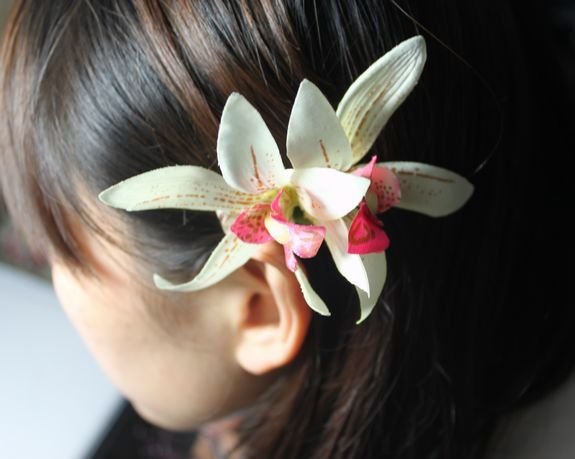 lily hair pieces