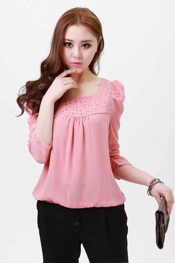 Pink Women Shirts
