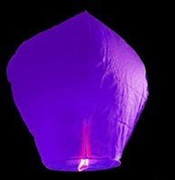 10pcs/lot Purple Color Chinese Festival Of Fly Sky Lanterns iron lanterns Best Promotional Gift Free Shipping