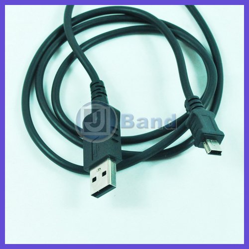 10pcs lot 5 Pin 0 8 meter Mini USB Cable For mobile MP3 GPS PDA