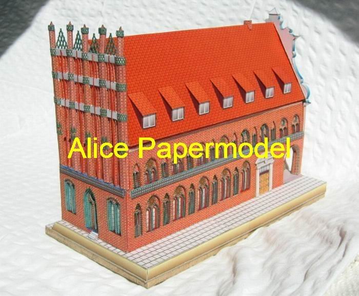 card building models