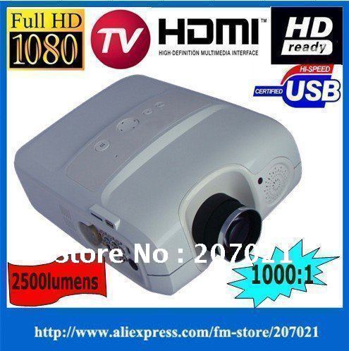    Computer Monitor on Hot  Home Theater Hd Led Pocket Projector Native 1024x768pixels Tv Usb