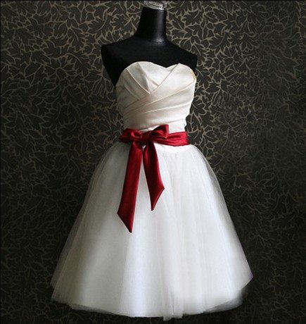 Short White Dress on Dress Fashion Bride Dress White Evening Short Gowns Bridesmaid Dress